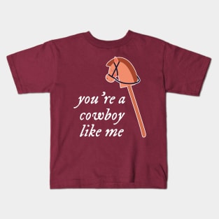 Cowboy Like Me Kids T-Shirt